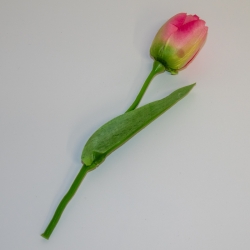 Tulipán umělý - růžový malý
