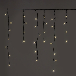 LED světelný déšť 36 m (teplá bílá)