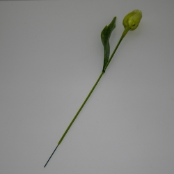 Tulipán umělý - zelený