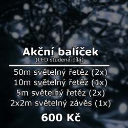 LED studená bílá