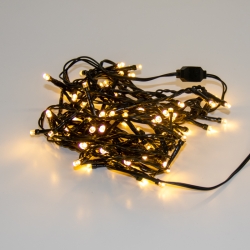 LED světelný řetěz - 4 m (teplá bílá)