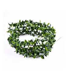 LED světelný řetěz s lístky - 10m (teplá bílá)